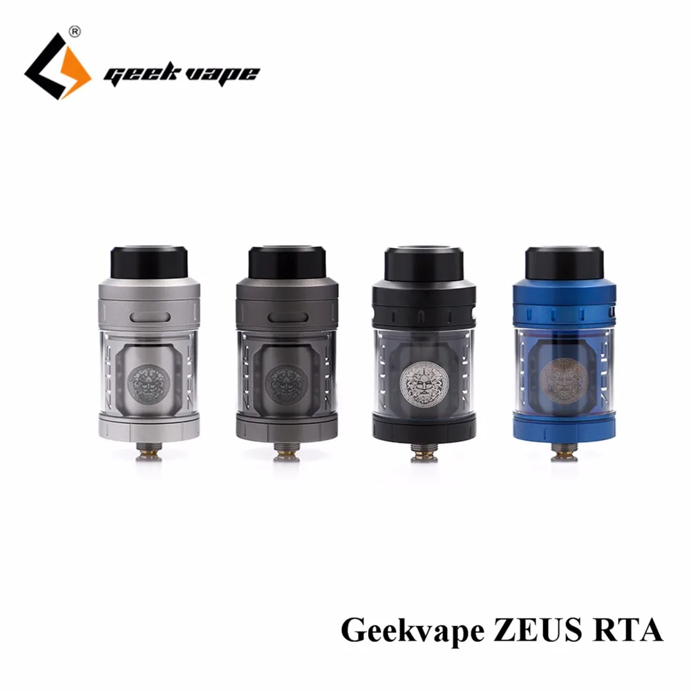 Free gift Geekvape Zeus RTA best flavor ecig atomizer 2ml 3D airflow E Cigarette Atomizer for Aegis Box MOD | Электроника