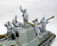 135 tank crew ancient 5 man no tank big set toy resin model miniature resin figure unassembly unpainted