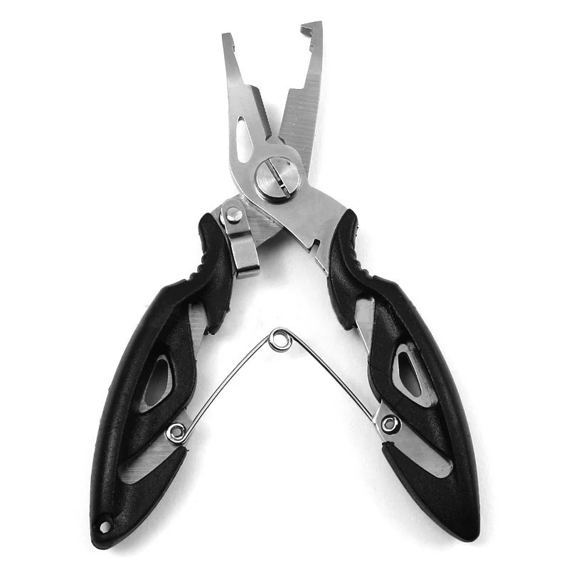 1 шт. изогнутые плоскогубцы для рыбалки многофункциональные ножницы лески резки