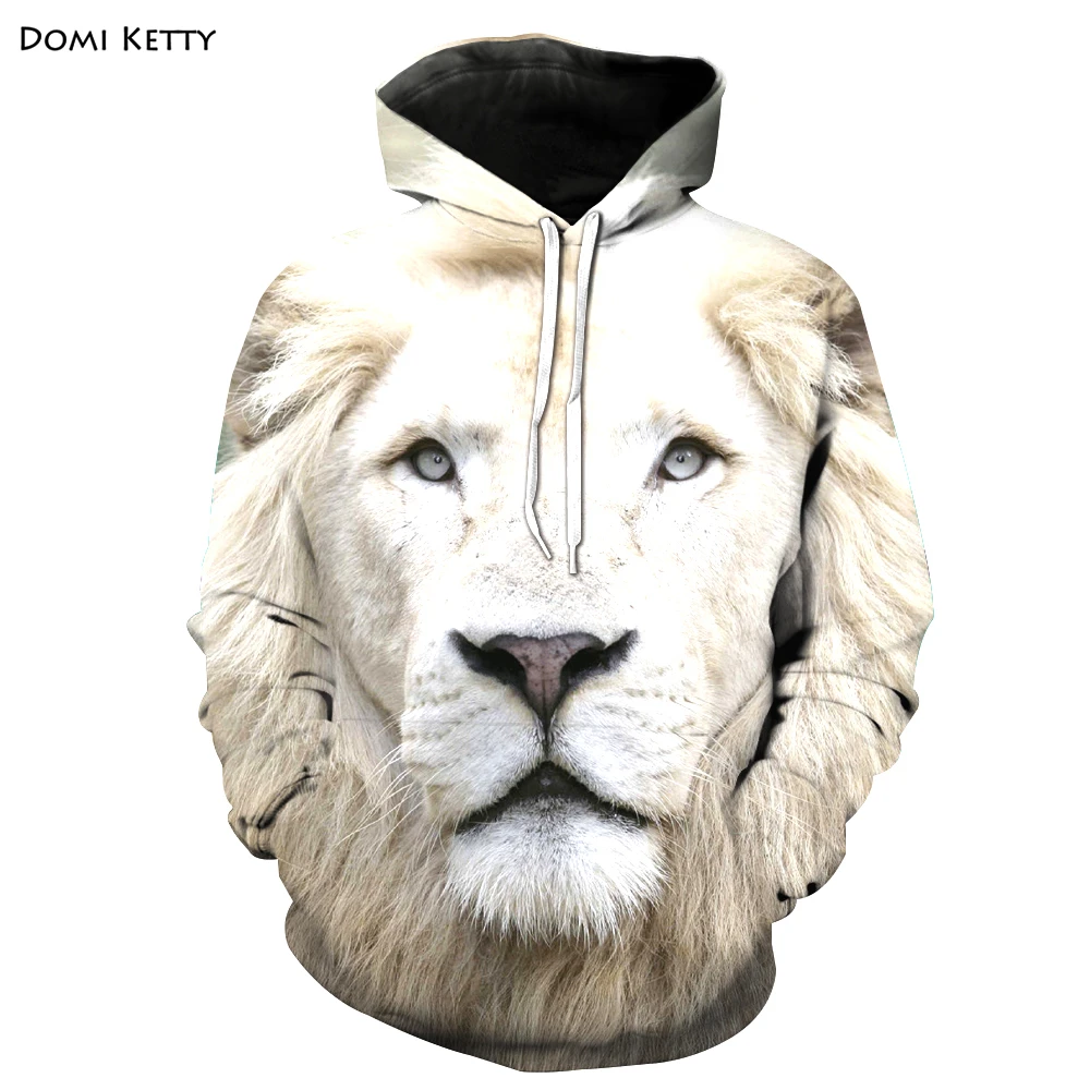 Domi ketty/толстовки с капюшоном для мальчиков и девочек одежда 3d принтом тигра