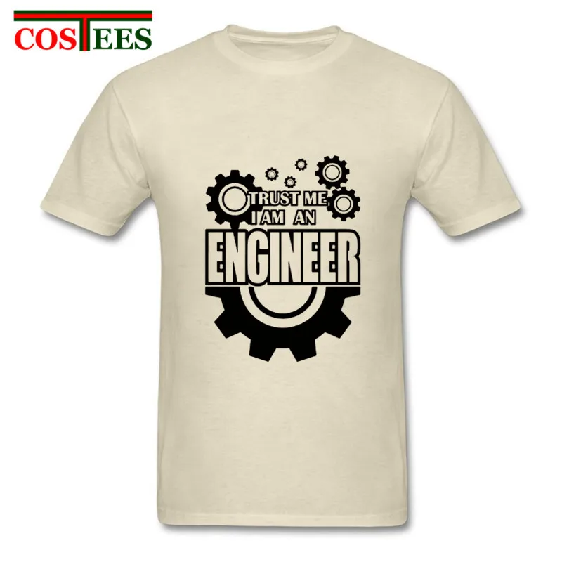 Летние мужские футболки одежда 2018 Trust Me I Am An Engineer хлопковые с буквами модные