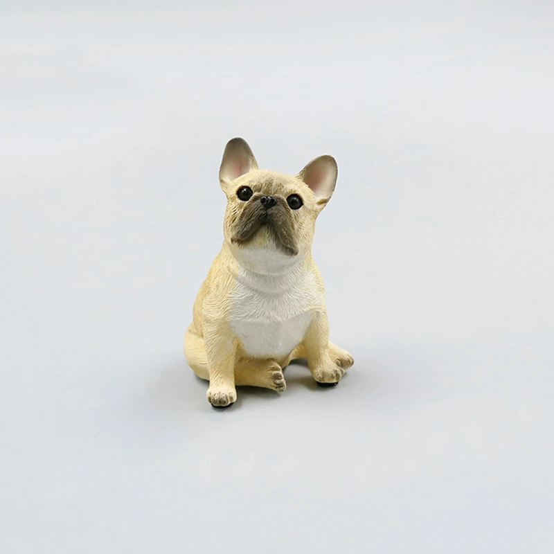 Модные животные ремесла мини истребитель собака модель французского бульдога