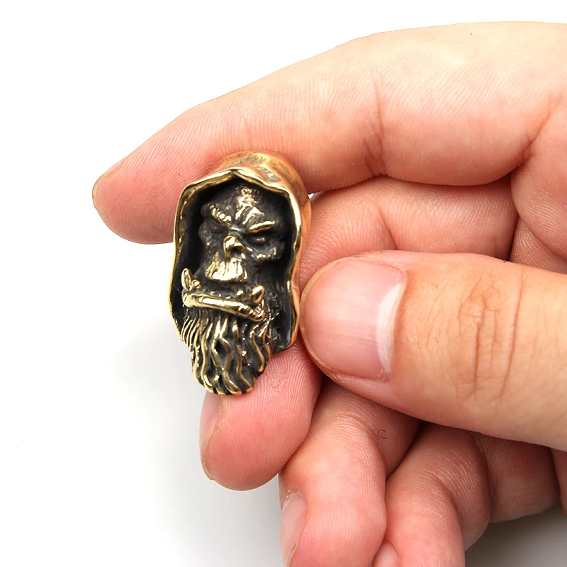 1 шт. World of Warcraft WOW латунь винтовая застежка кожаный поясок Браслет сумка кошелек DIY декоративные аксессуары подвесной кулон EDC инструмент