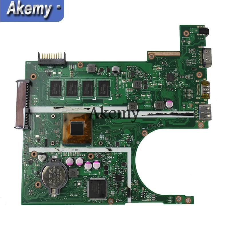 AK X200MA материнская плата для ноутбука For Asus F200M F200MA тест оригинальная 4G-RAM N2920 4 ядра