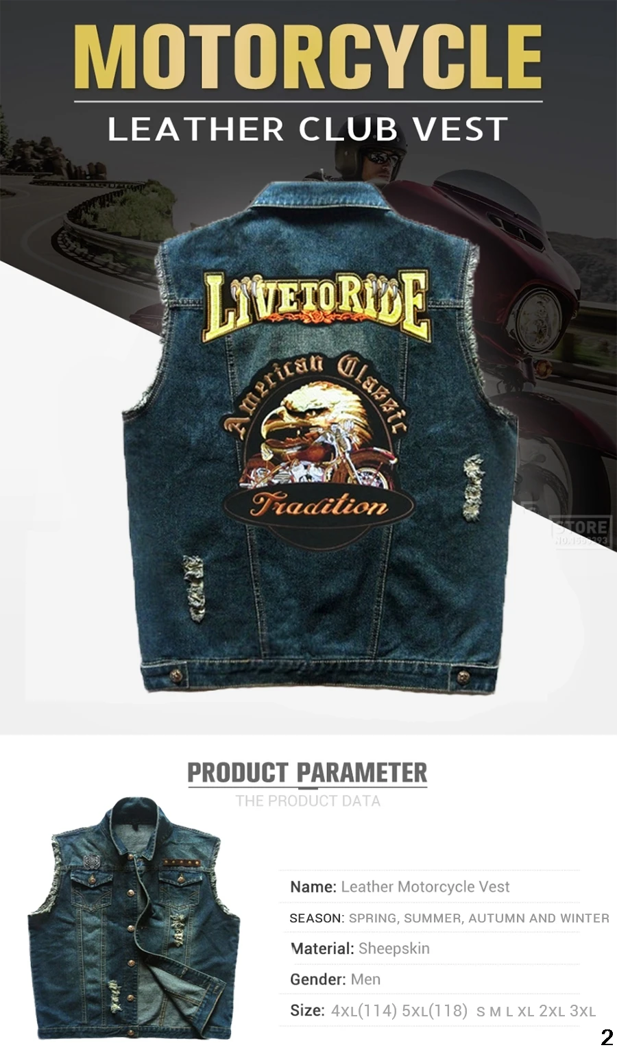 HEROBIKER мотоциклетный жилет Для мужчин локомотив ретро Винтаж светоотражающие мигающий джинсовый жилет Motorsiklet синий пиджак безопасности Moto жилеты