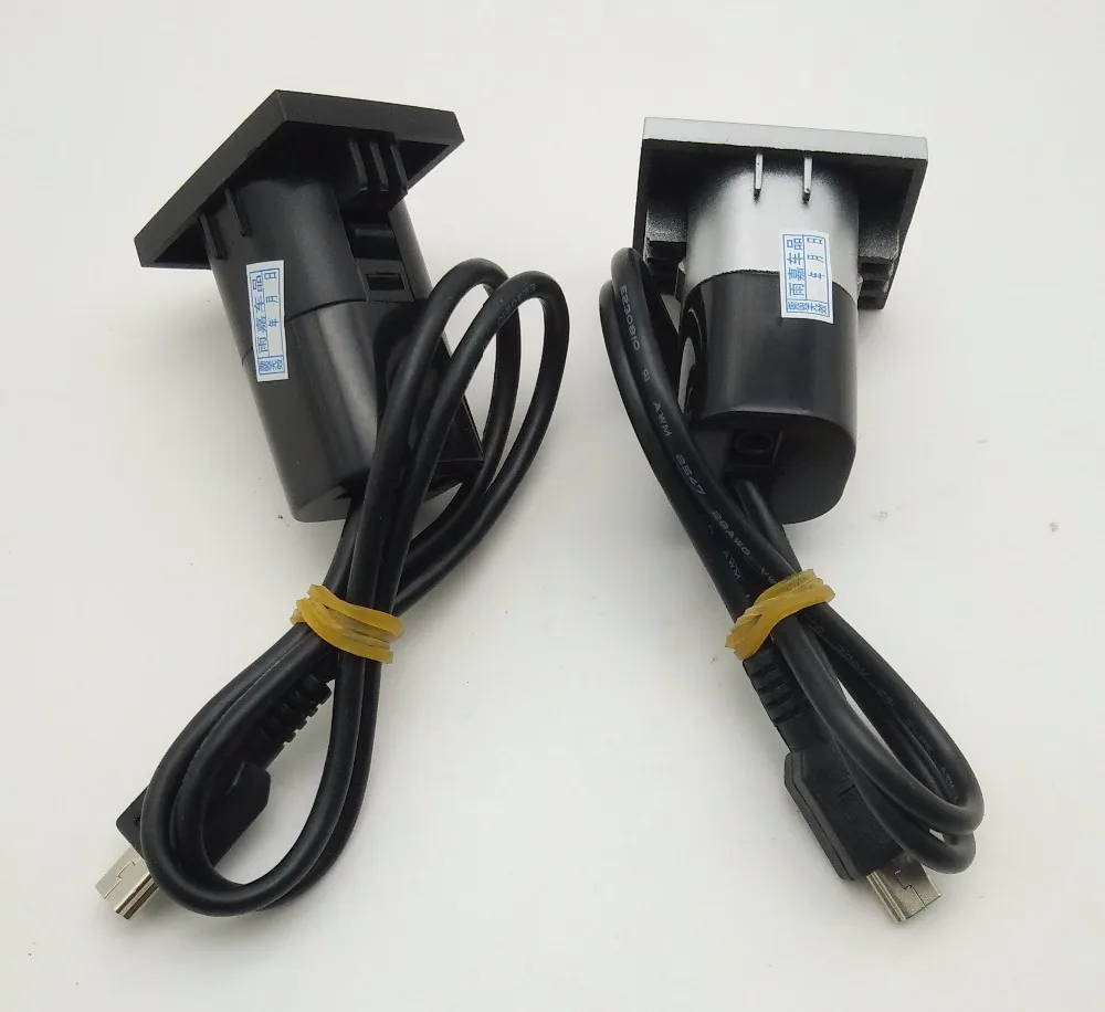 Автомобиль 2 в 1 aux+ USB слот для кнопки с мини-usb кабелем для Ford Focus 2009-2011