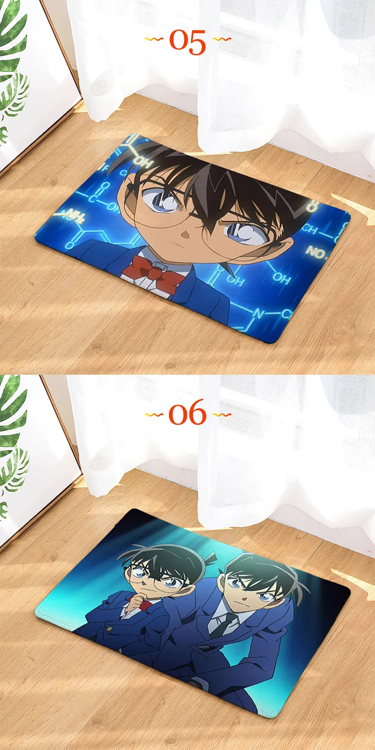 IVYYE Detective Conan индивидуальные аниме декоративный коврик домашние ковры мультяшный коврик коврики на пол для спальни банные плюшевые коврики Коврик