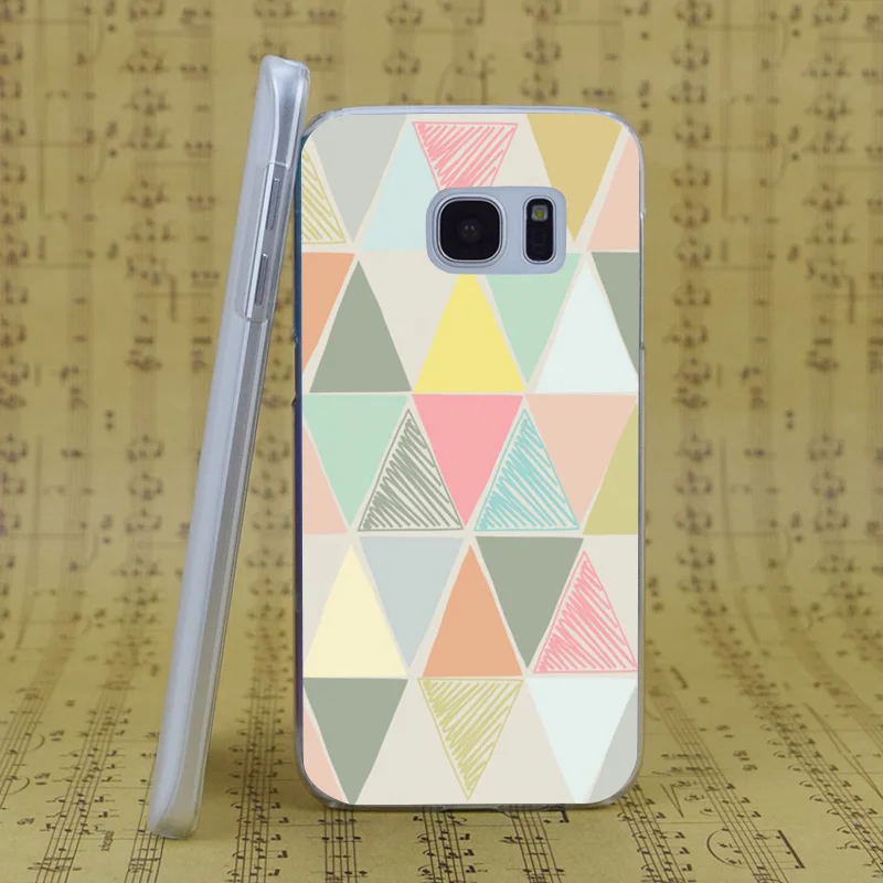 Dream Фокс b2891 персик мята золото Tri hellip прозрачный жесткий чехол для ПК Samsung Galaxy S 4 5 6