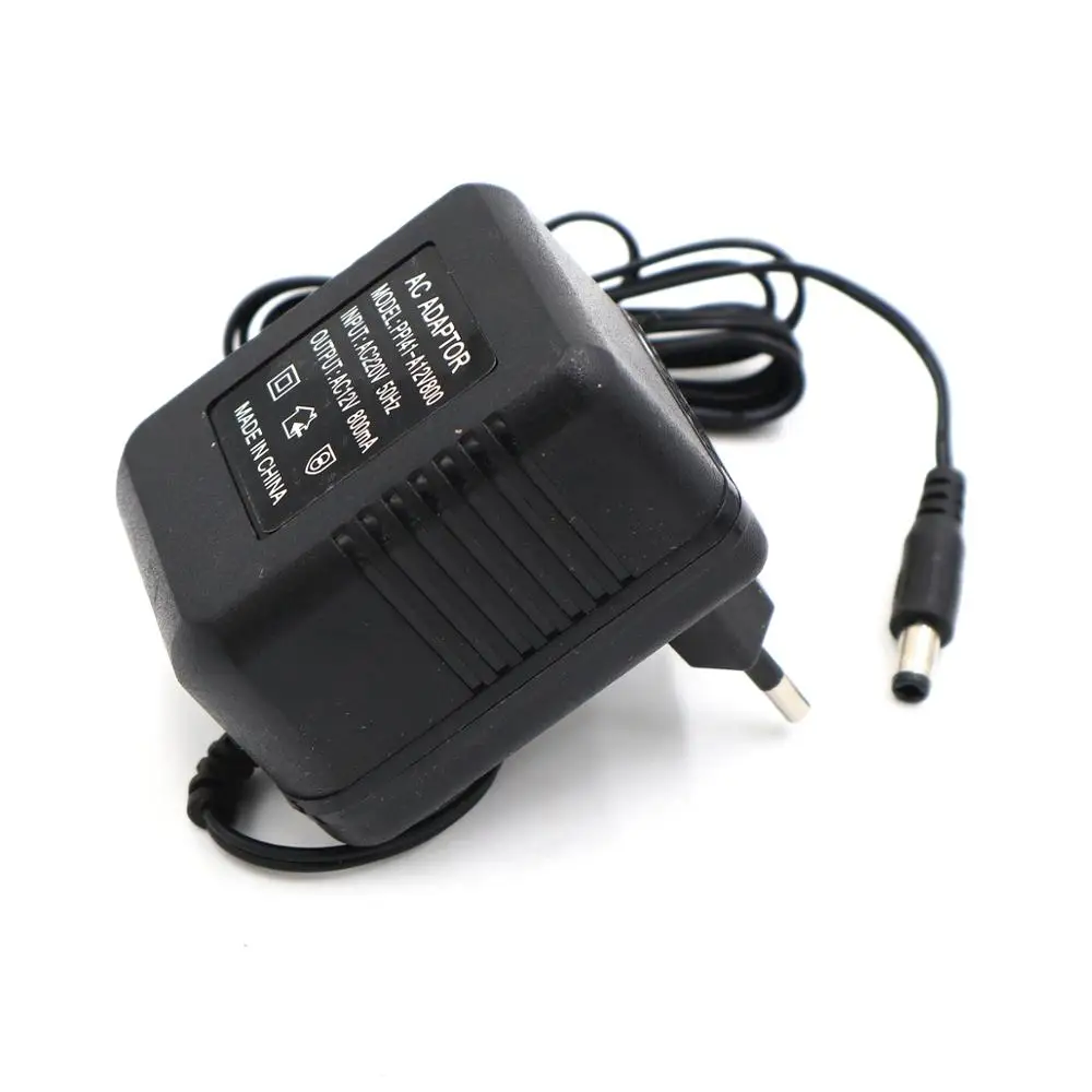 Аккумулятор AC12V зарядное устройство 6J1 ламповый Предварительный усилитель адаптер питания AC12V 800MA внешний адаптер питания вместо трансформатора