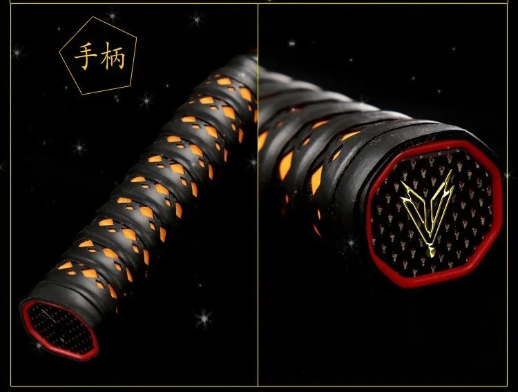 Ракетка для бадминтона полностью углеродная 3U4U тренировочная ракетка с