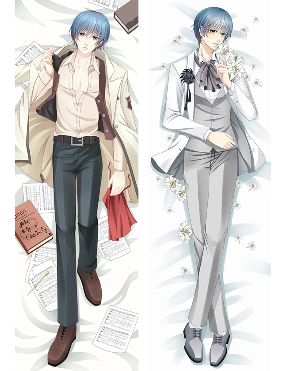

Japanese Anime Corda Tsukimori Len Male Hugging Body Pillow Cover Case BL Bedding Dakimakura Pillowcases 68083