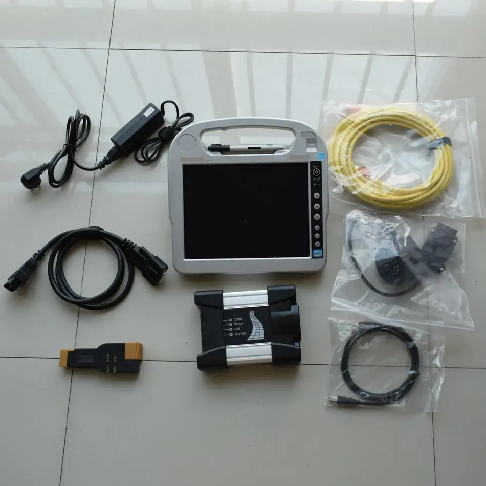 Профессиональный Автомобильный сканер для BMW ICOM Next ISTA ISIS ISSS + Toughbook планшет с