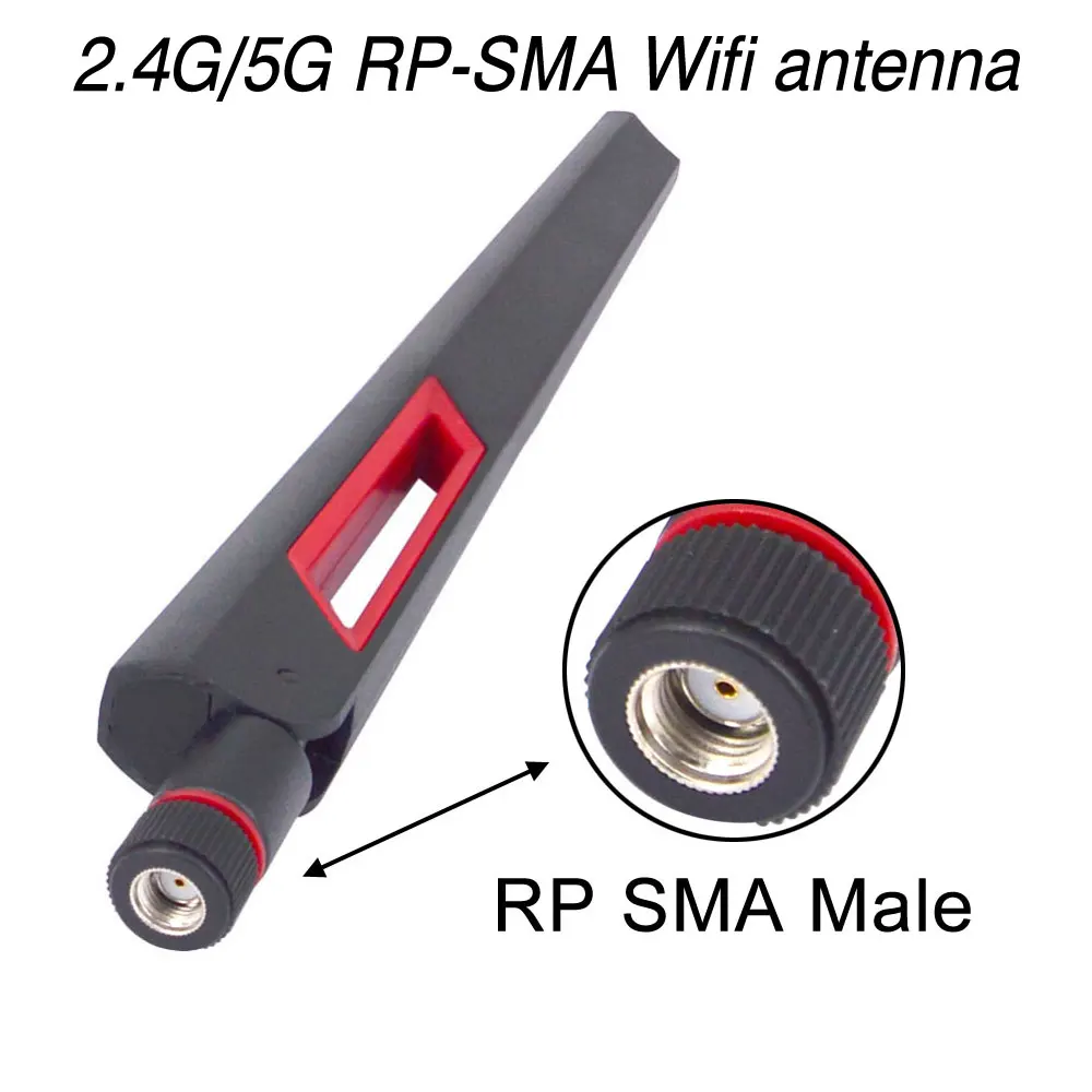 2 4G/5G 10dBi WiFi Антенна Внутренняя RP SMA антенна внутренний адаптер двухполосный