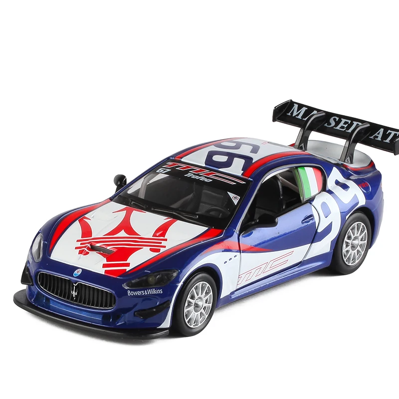 1:32 Maserati MC GT4 гоночный автомобиль литой под давлением сплав модель автомобиля звук