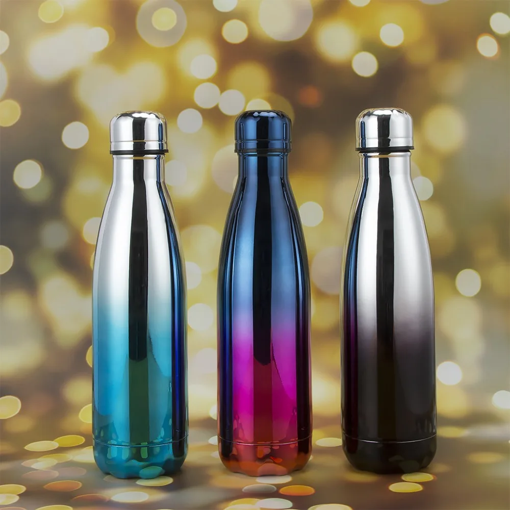 Новая Вакуумная чашка бутылка для воды изолированная из нержавеющей стали