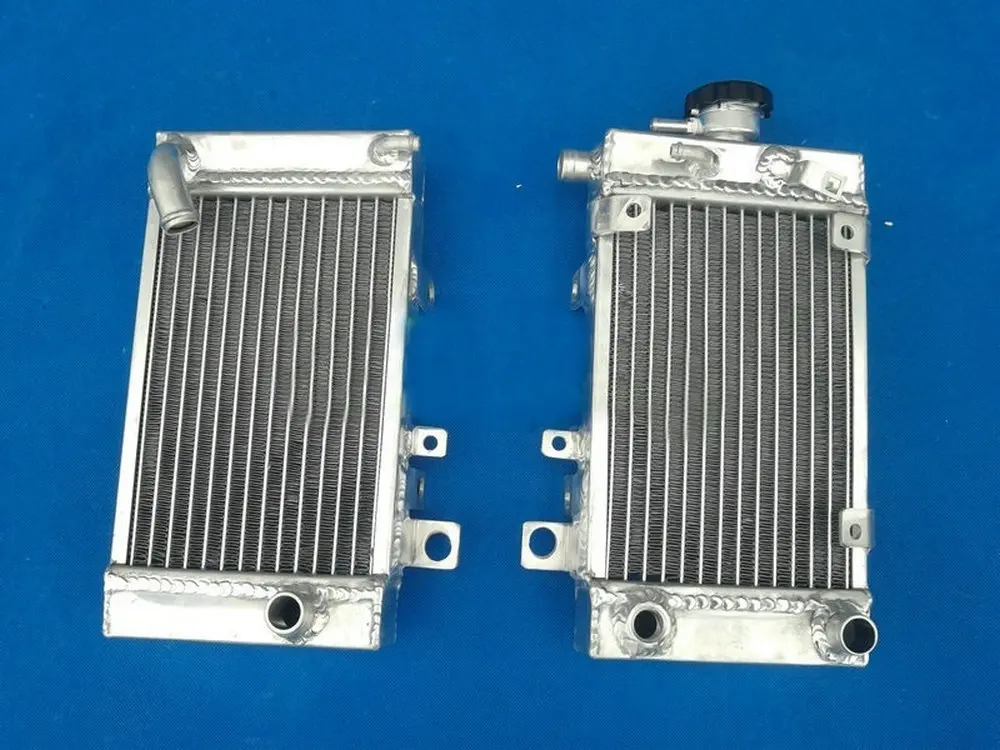 Алюминий радиатор& Y силиконовый шланг для HONDA XL650VY XL650 XL650V TRANSALP 4-тактный V-twin 647 cc Высокая производительность - Цвет: Left AND Right