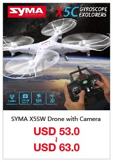 Syma X8W X8HG X8HW Радиоуправляемый Дрон Noly Радиоуправляемый квадрокоптер 2,4G 6 осей без камеры и передатчика Радиоуправляемый вертолет игрушки