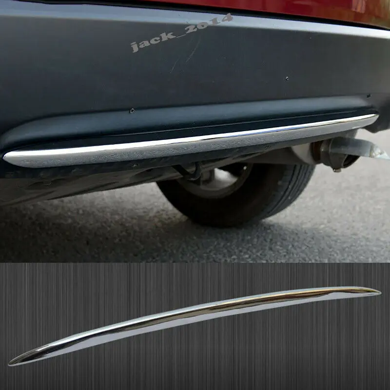 Накладка на задний бампер из АБС пластика серебристая подходит для Honda VEZEL/HR V/HRV 2014