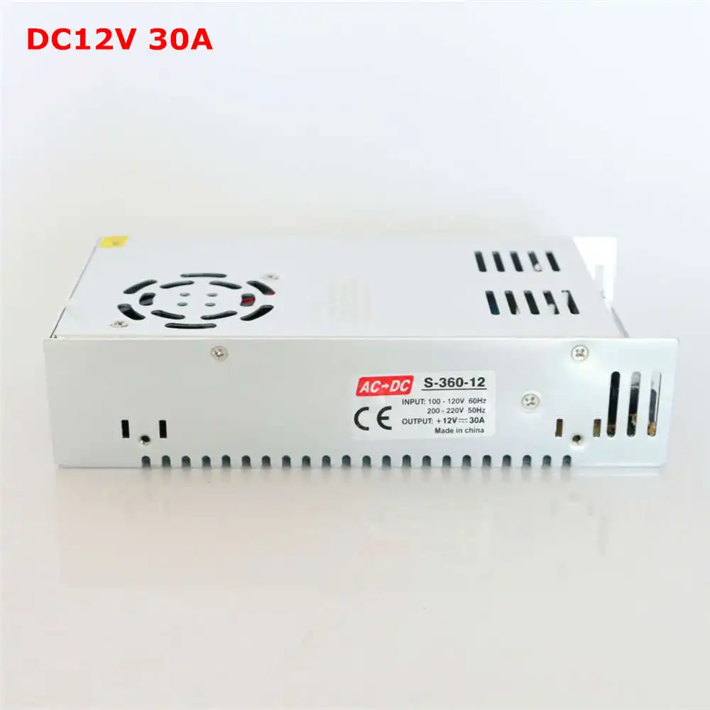 Asmbled ac110/220 V к DC12V Трансформаторы освещения 1A 2A 3A 5A 10A 15A 20A 30A 40A Регулируемый