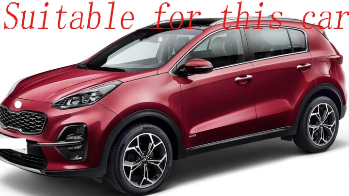 Для Kia Sportage KX5 2016 2017 2018 2019 Пластик внешний козырек Vent Оттенки окна Защита от солнца