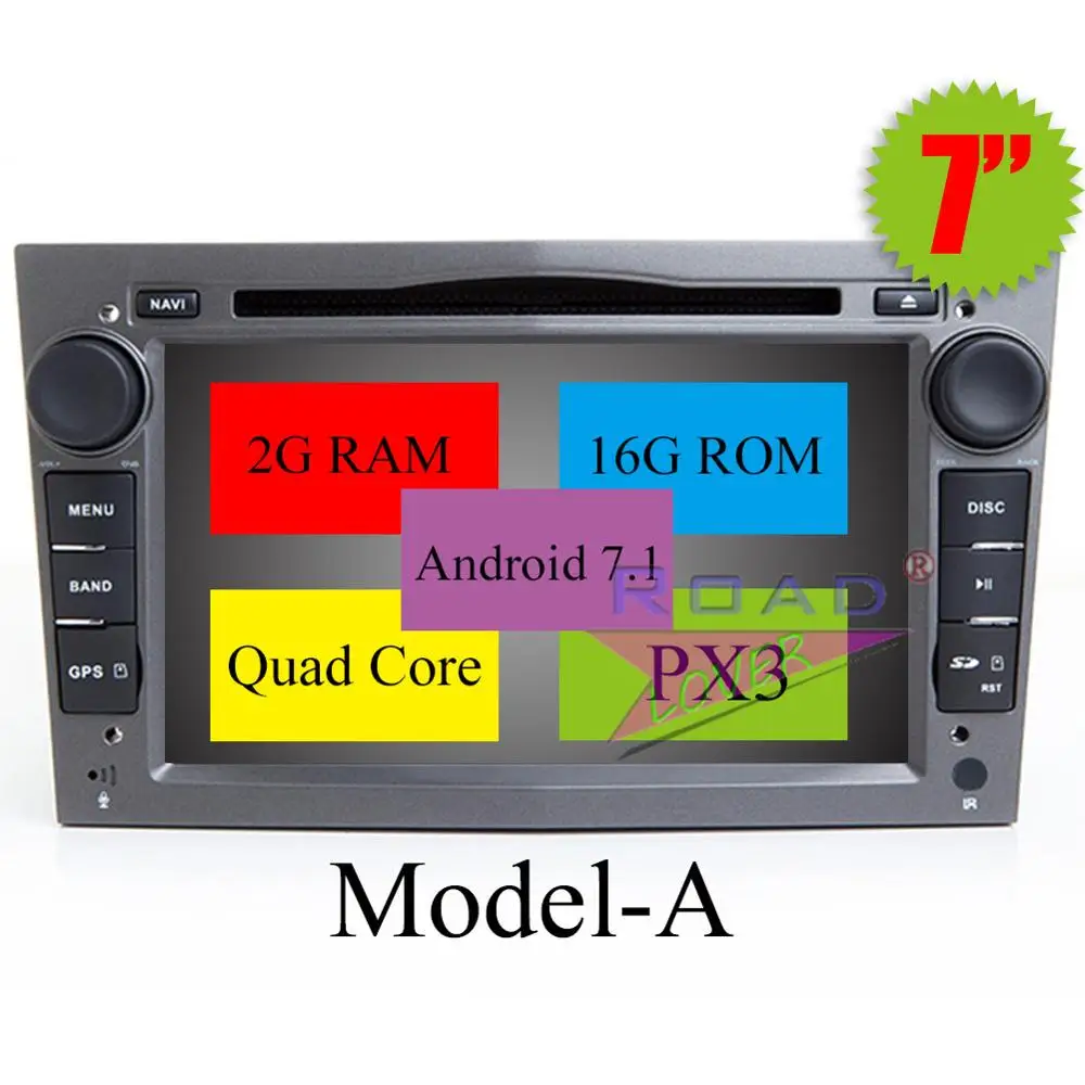 TOPNAVI 4G+ 32 GB Android 8,0 Восьмиядерный автомобильный dvd-плеер радио для Opel Astra/Antara/Vectra Стерео gps трекер Автоматическая навигация - Цвет: 7.1 Quad Core 2G 16G