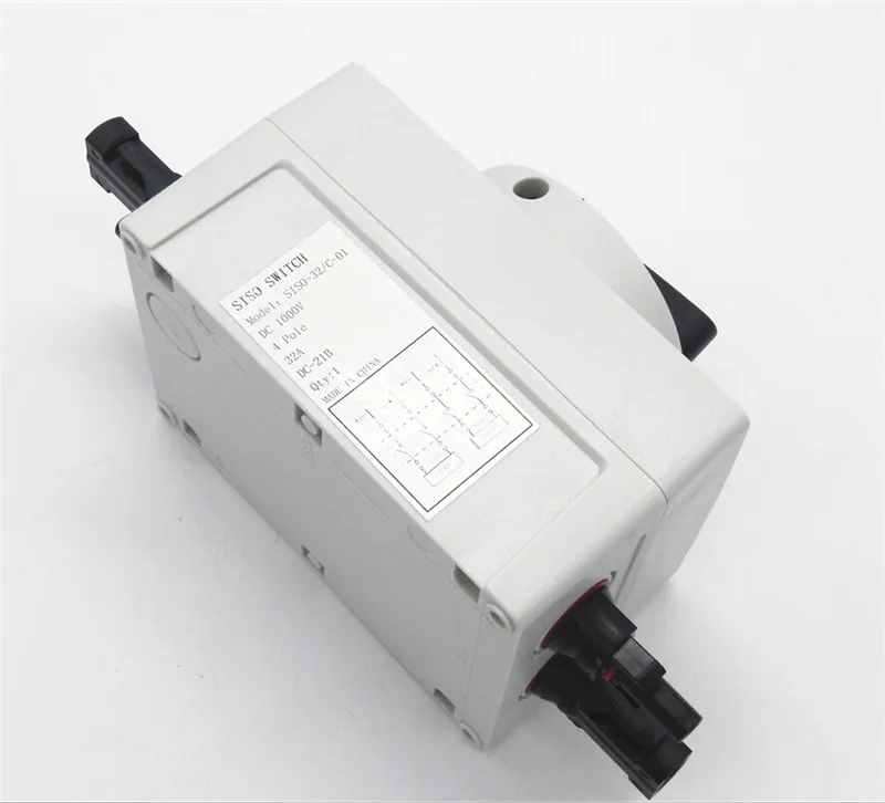 Высокопроизводительный 2 пары 32A разъемы солнечный электрический изолятор