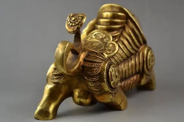 Продуманная китайская ручная работа медные РЕЗНЫЕ монеты на все тело статуя