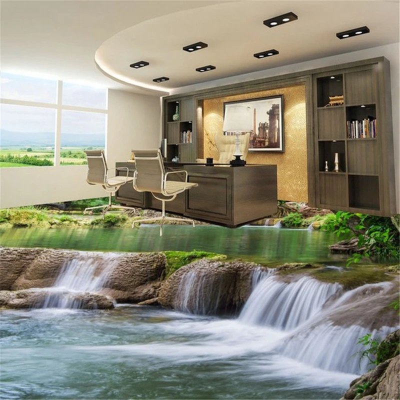 Обои на заказ с водопадом и из ПВХ|wallpaper mural|floor wallpaperpapel de parede |