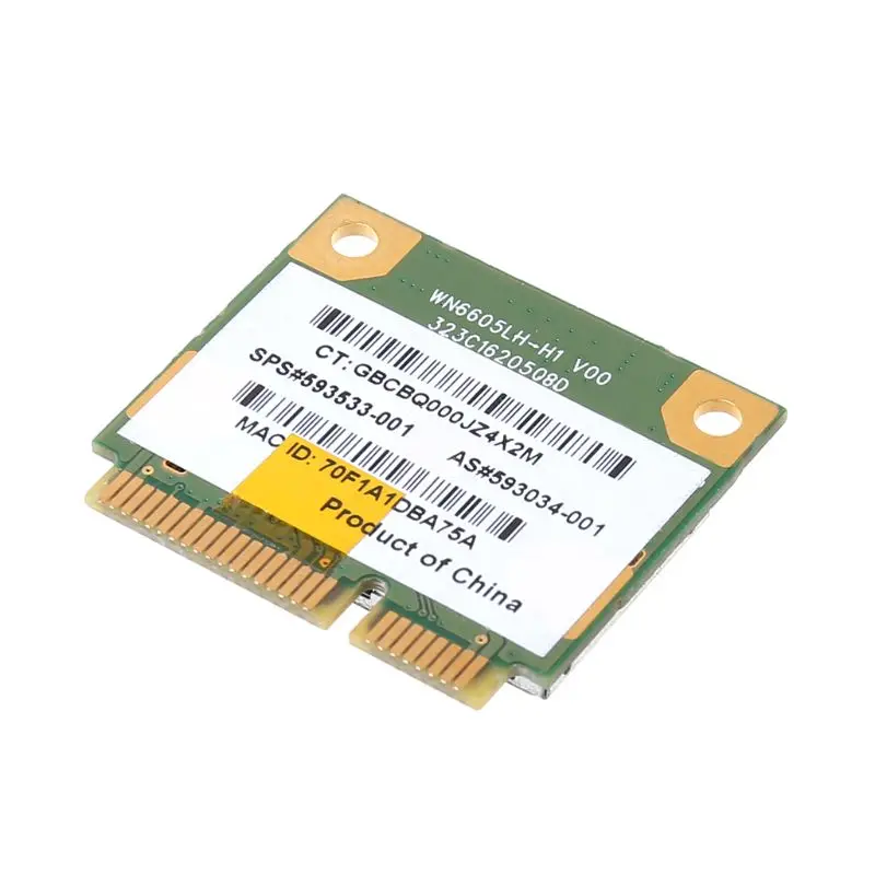 1 шт. беспроводная Wifi карта 802 11 B/G/N Мини 593533-001 593034-001 для HP CQ42 G42 G62 G72 4520S 4720S 4325S CQ56