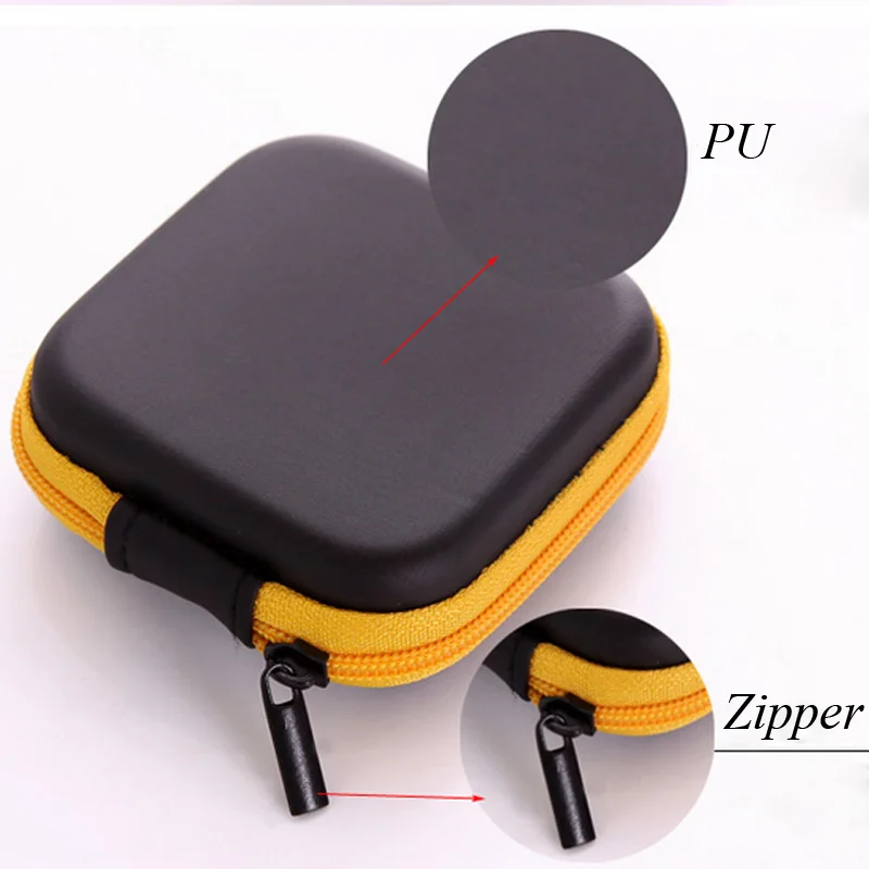 Чехол для хранения монет кольцо ожерелье наушники футляр ювелирных изделий