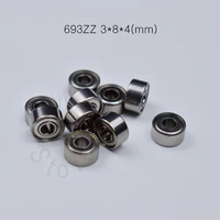 693zz 384mm 10pieces bearing free shipping abec 5 metal sealed miniature mini bearing 693 693z 693zz chrome steel abec 5