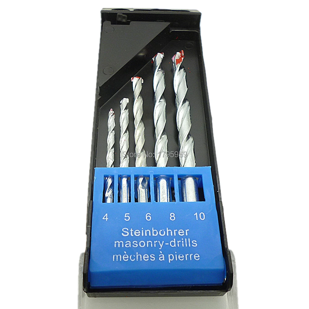 5 шт. Твердосплавные наконечники для каменной кладки сверла кирпичной плитки