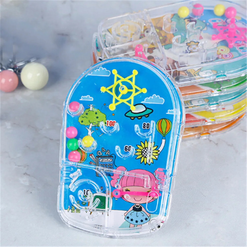 1 шт. пластиковый мини лабиринт с шариками|Пазлы| |