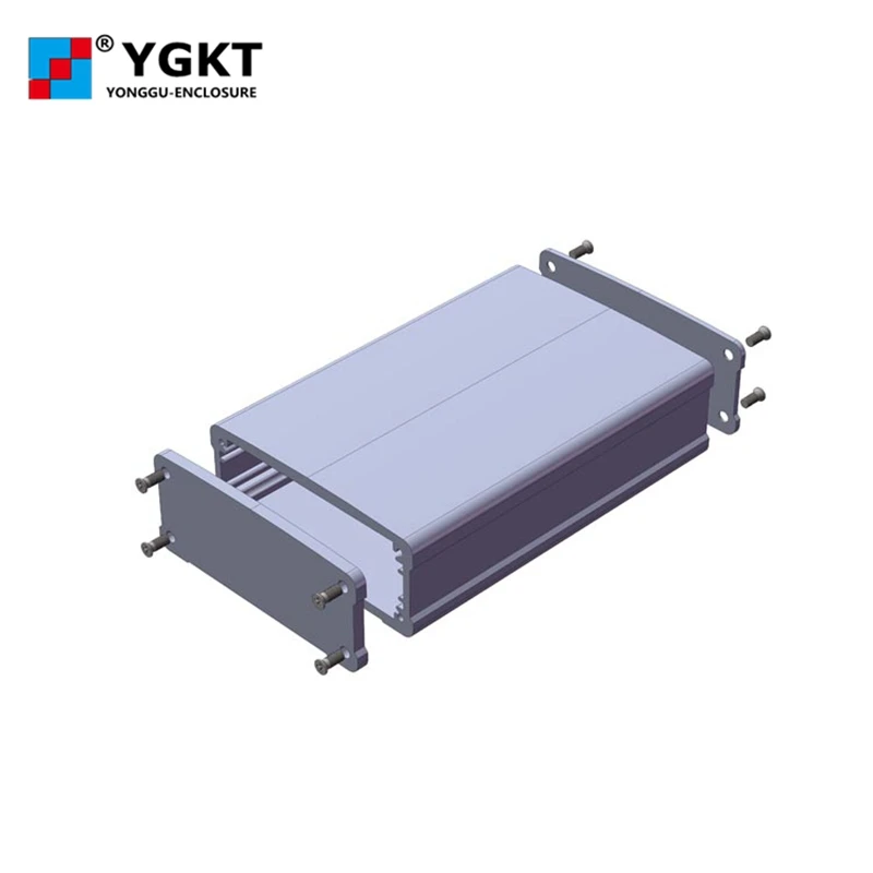 YGW 004 66 2*27 5 100 мм маленький алюминиевый микшер корпус для аудиосистемы аудио
