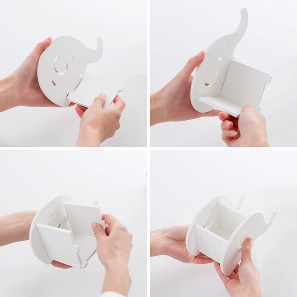 Офис настольных творческий милый слон Телефон держатель для смартфонов ручка |