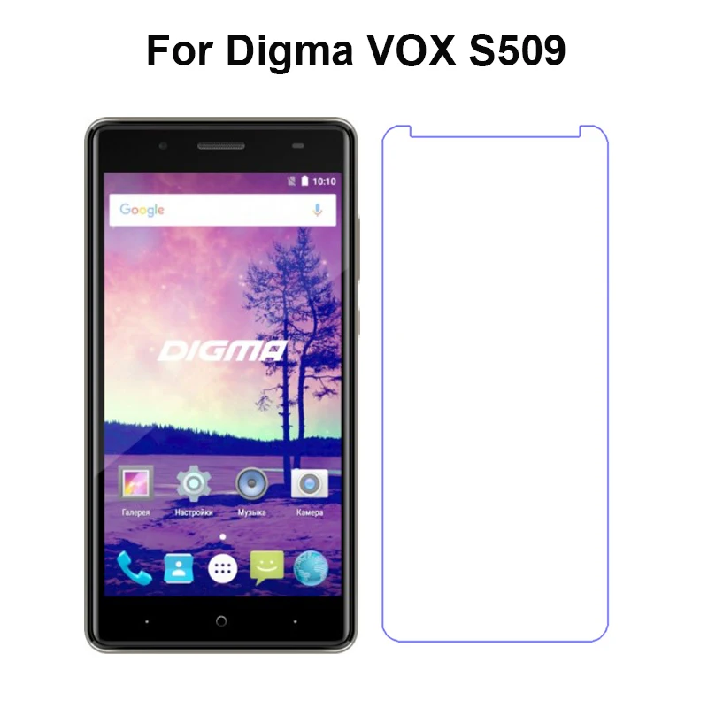 9H защита для экрана Digma VOX S509 3G чехол из закаленного стекла пленка мобильного