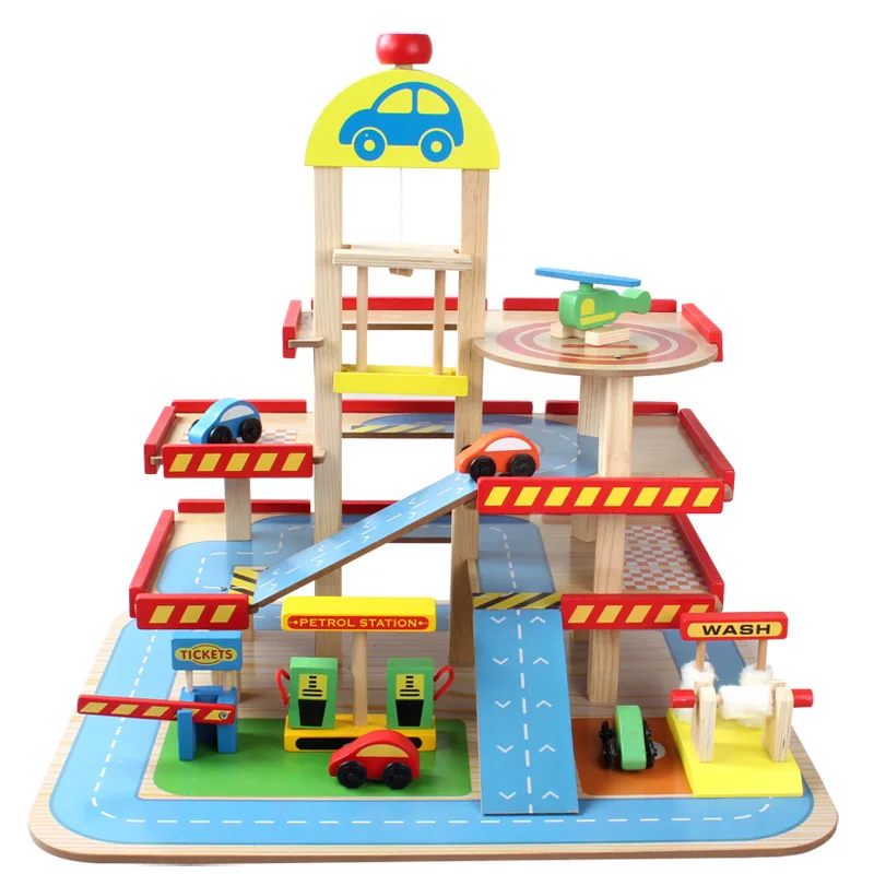 Diecasts игрушечный транспорт детские игрушки модель поезда машинки деревянная