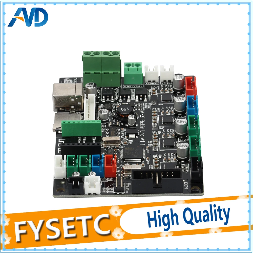 STM32 Управление доска 3D-принтеры Board32 бит Робин Lite платы с мини 12864 ЖК-дисплей