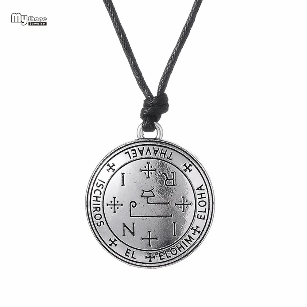 Моя форма печать Archangel Thavael Enochian кулон искусственный амулет ангел винтажная