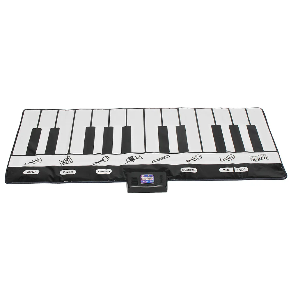 Коврик для клавиатуры с музыкой на пианино 24 клавишами музыкальный танцевальный