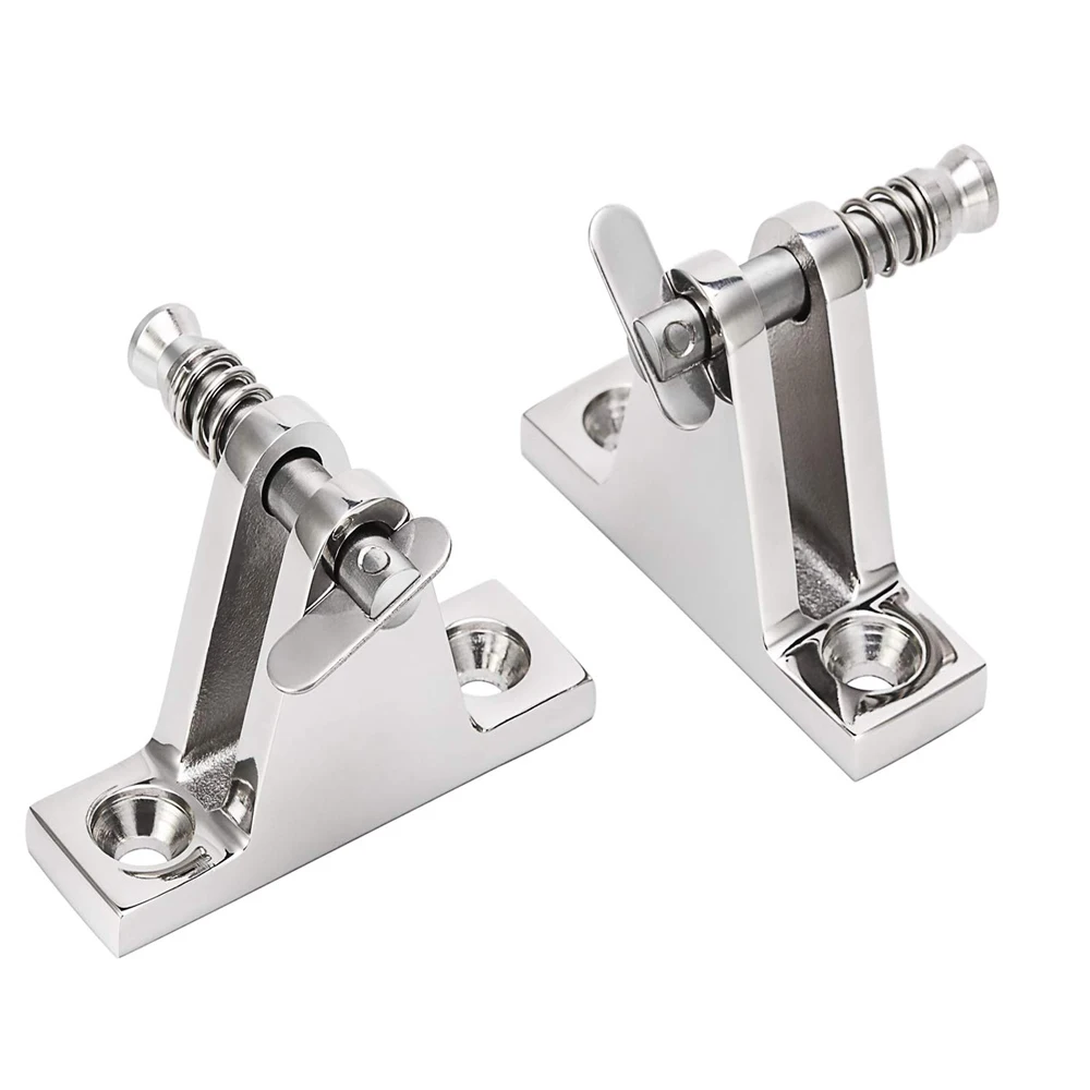Палубная шарнирная лодка Bimini Top Fitting 90 градусов Pin из нержавеющей стали практичная