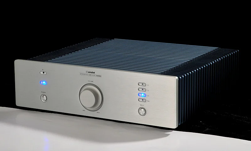 I-020 HiFi аудио XA6800(08) двухканальный Интегрированный усилитель 3* RCA, 1* XLR 80 Вт/8 Ом Серебряный