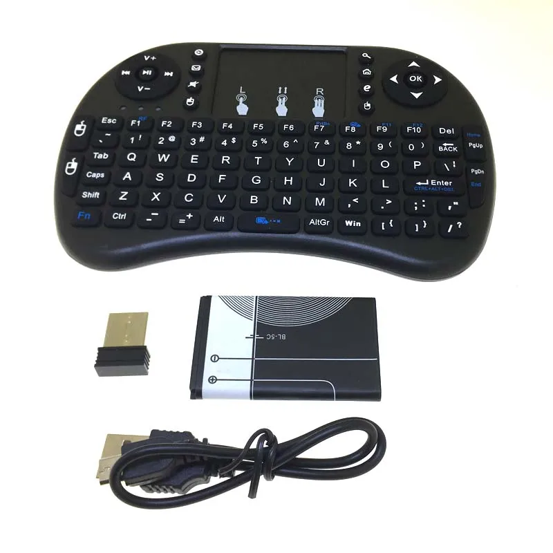 

Mini toetsenbord touch-control flying mouse 2.4G mini toetsenbord draadloze Bluetooth toetsenbord gratis verzending