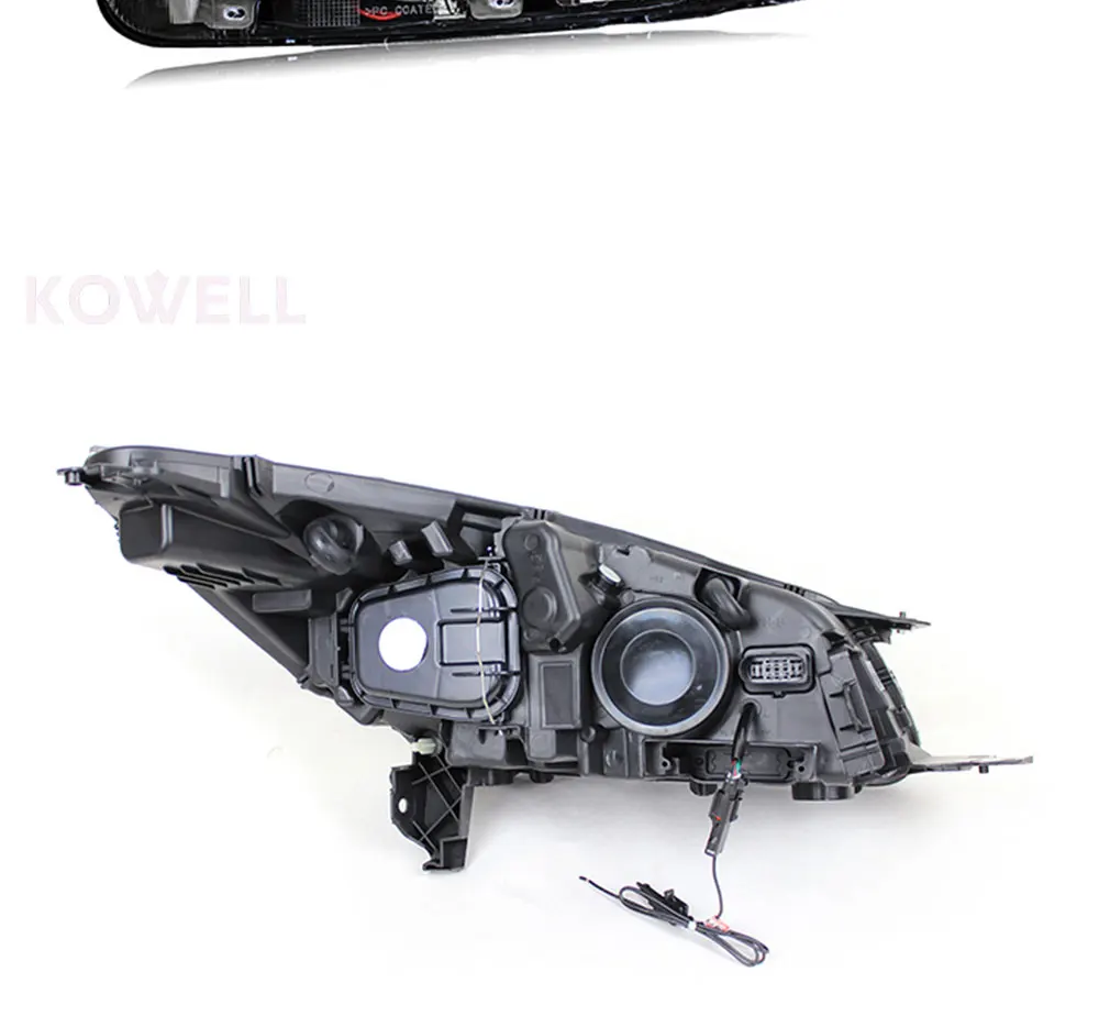 KOWELL автомобильный Стайлинг для Ford Kuga фары 2013- Escape светодиодный фары DRL Биксеноновые линзы Высокий Низкий луч парковка противотуманная фара
