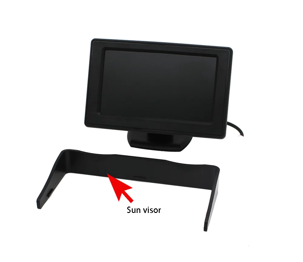 Новый автомобиль правой Blind области камеры R1 Водонепроницаемая камера и 4.3 дюймов