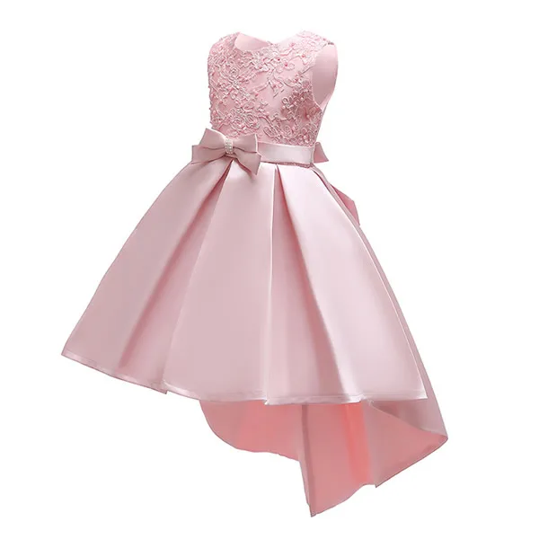 Dress A Вечерние платья для девочек; Детские платья для девочек; вечерние костюмы; Одежда для девочек с цветочным узором; элегантные платья для выпускного вечера - Цвет: Dress A