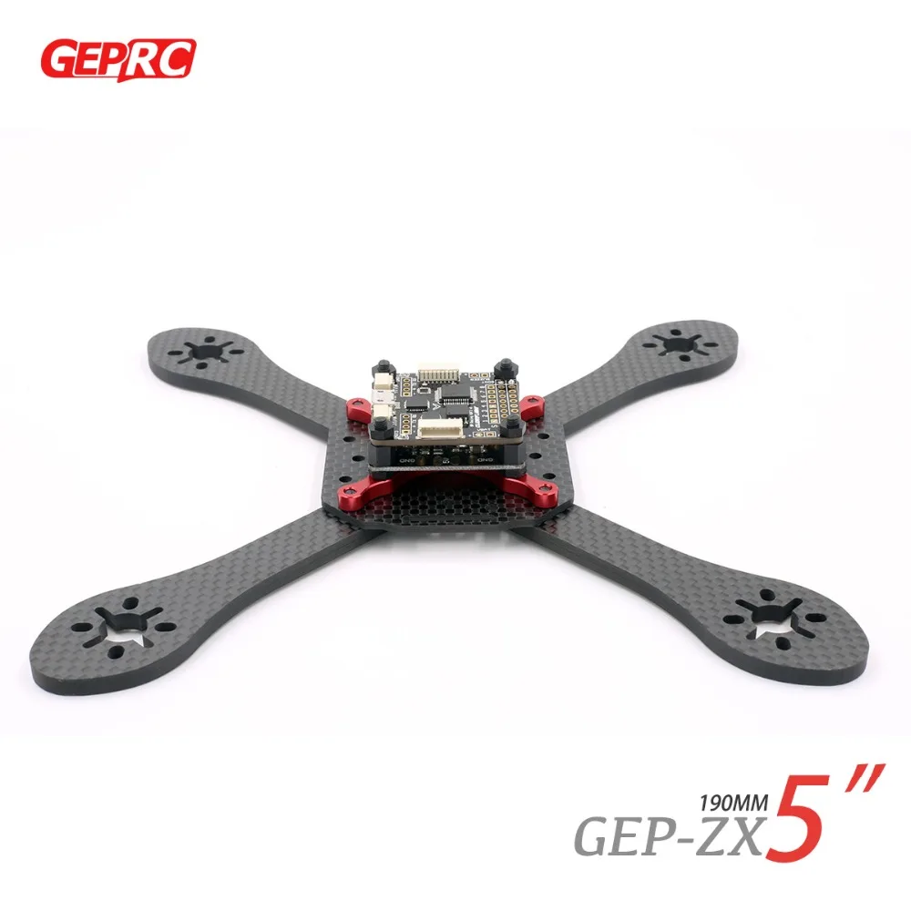 

GEPRC GEP-ZX4 GEP-ZX5 GEP-ZX6 170mm 190mm 225mm 4-Axis Carbon Fiber Frame with Camera Bracket for FPV Racing Quadcopter+ PDB