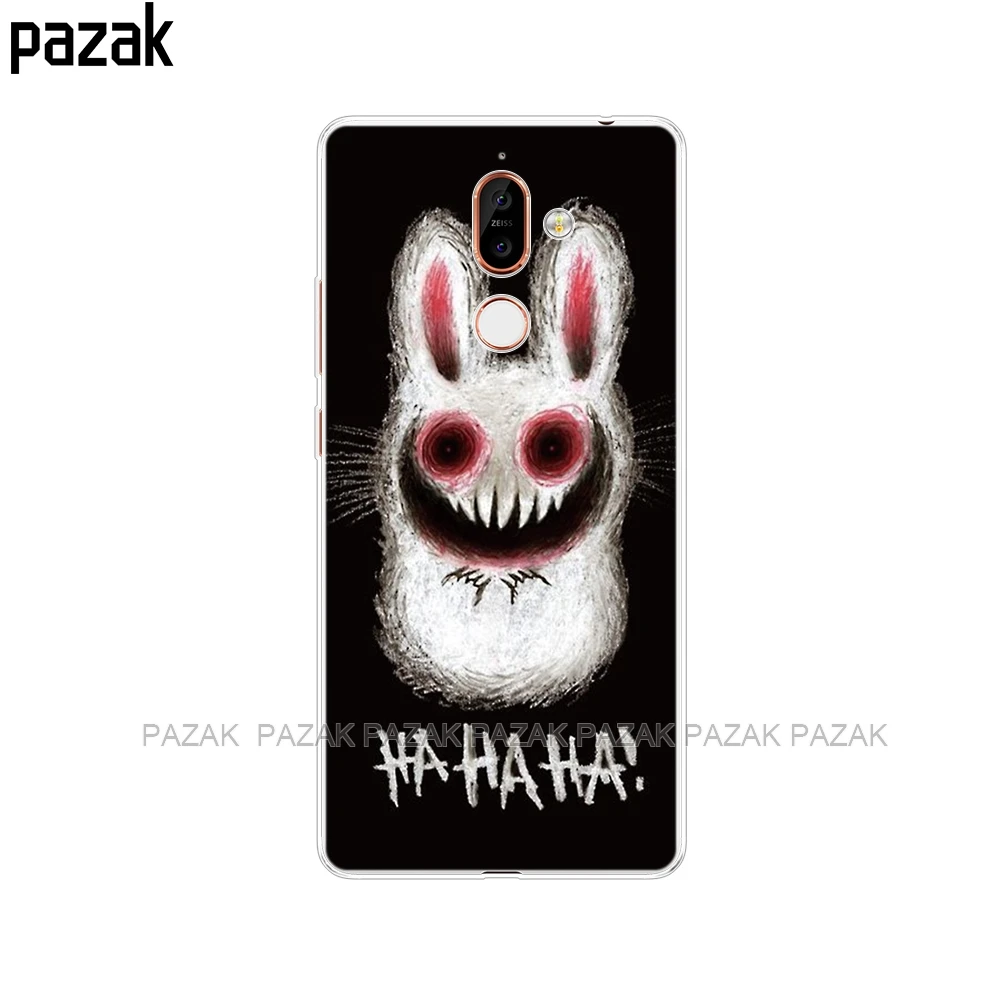52233 Чехол для nokia 6 6,1 7 plus 8 9 nokia 6 2018x5x6, мягкий силиконовый чехол из ТПУ для задней панели телефона с принтом, окрашенные ракушки, сумки Fundas - Цвет: 52233