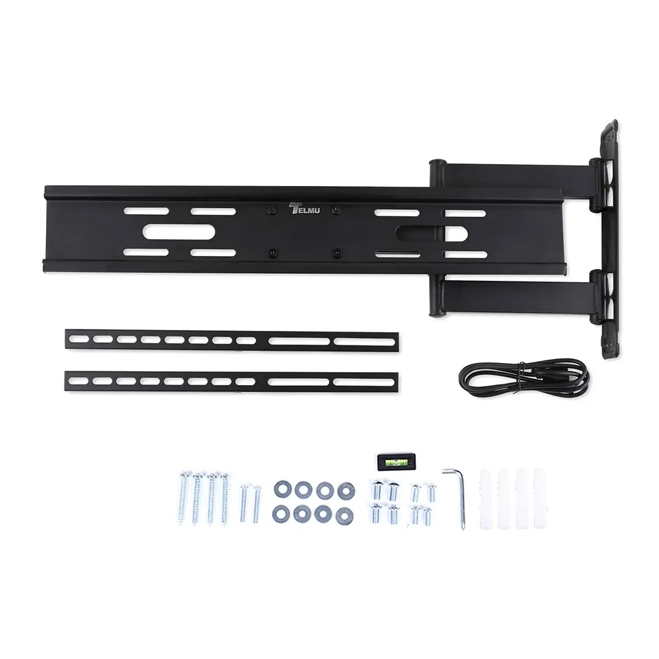 EU Stock Telmu TVM003 TV Wall Mount Bracket Cantilever Arm Tilt Feature for 32 to 70 Inch LED LCD 3D 4K Plasma Screen |
