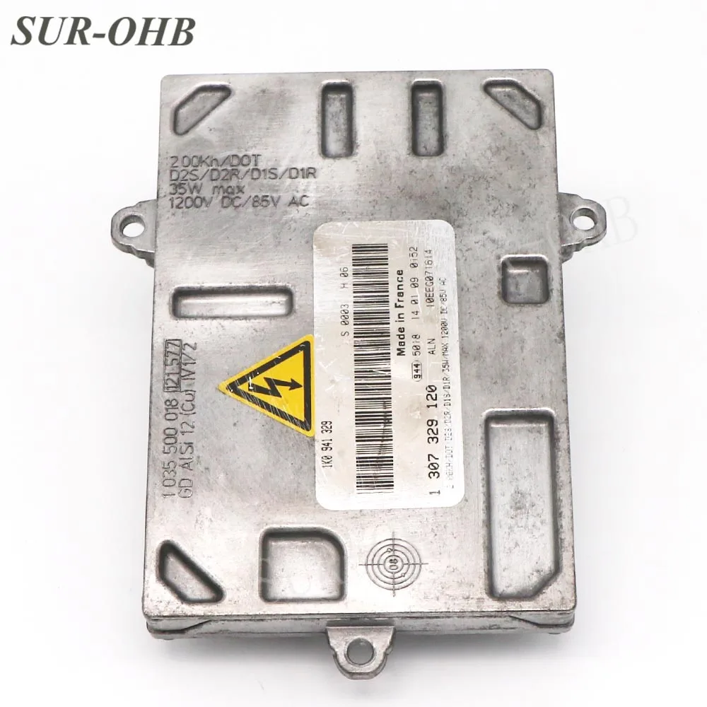 1T2 2006 2010 OEM 1307329120 D1S смену модель D1R 35 Вт ксенон 1K0941329 фар HID Балласт для Volkswagen AL 1 307 329